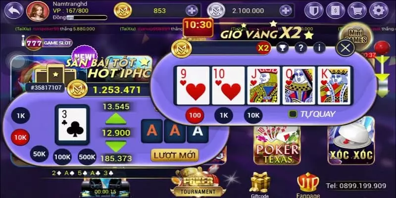 Quy định và lựa chọn trong mini poker